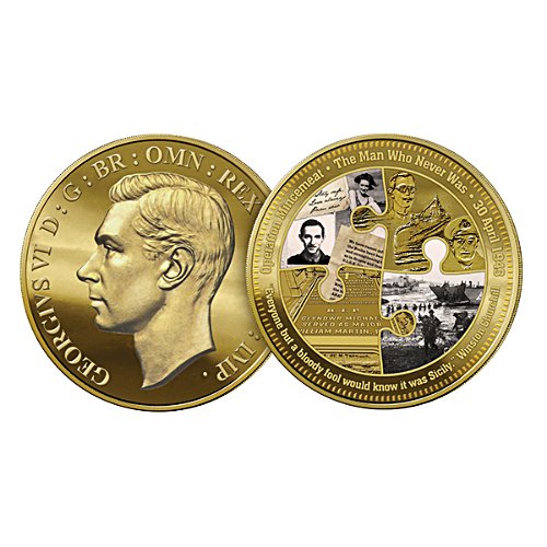 Operation Mincemeat Golden Proof Coin