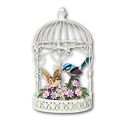 Fairy Wren Nesting Cabana Music Box
