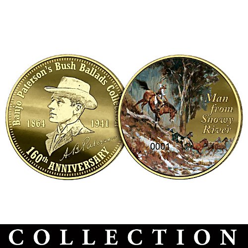 BANJO PATERSON’S Bush Ballads Coins Collection