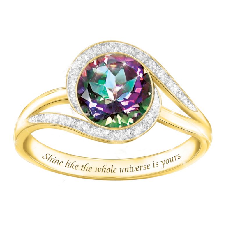 Aurora Australis Ladies Ring