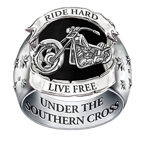 Ride Hard Live Free Under the Southern Cross Ring