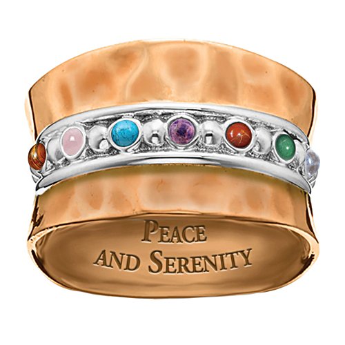 Peace and Serenity Soothing Copper Ring