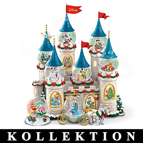 Disneys Weihnachten im Schloss – Schneekugel-Kollektion