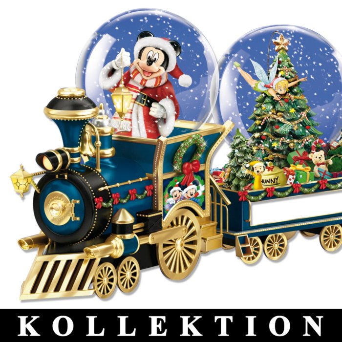 Gemmy Disney Weihnachten 7 Fuß Mickey Maus mit Nordpol Briefkasten