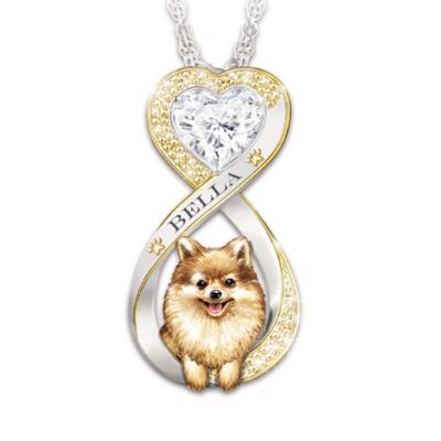 Mijn Dwergspits, voor altijd in mijn hart – hanger