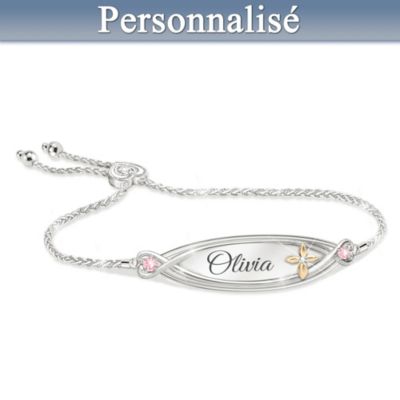 Bonheur et bénédictions pour toi - Bracelet personnalisé