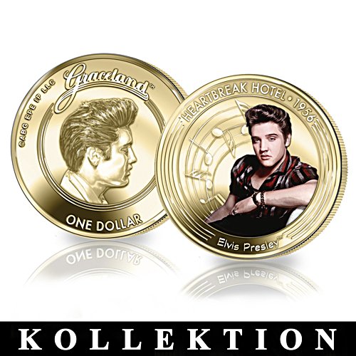  Elvis, King of Rock – Elvis Presley-Medaillenkollektion