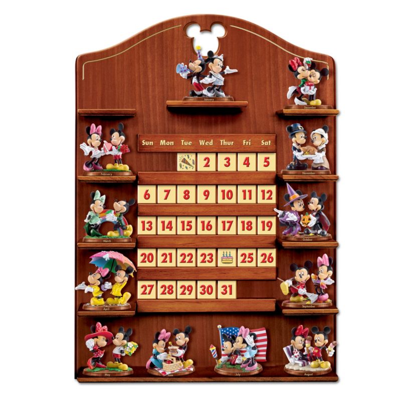 Mickey Mouse And Minnie Mouse Together Forever Calendar