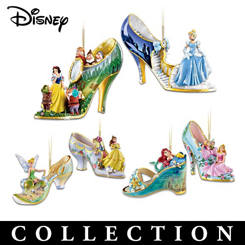 Hawthorn Disney Once Upon a Slipper Nightmare Before Christmas Shoe Ornaments #2 