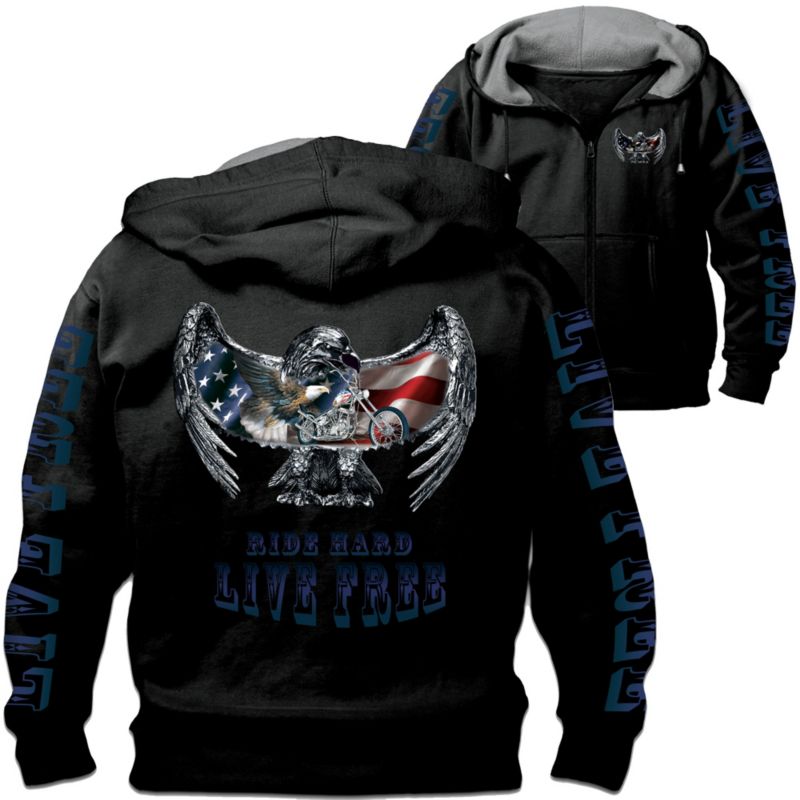 biker hoodie