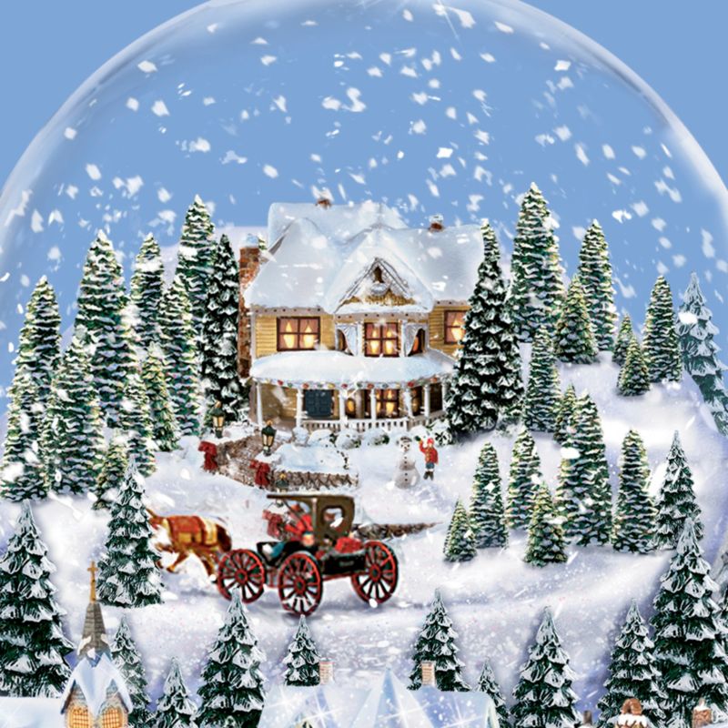 Piccadilly Greetings Weihnachtskarte 'Cousin' – 17,8x12,7 Cm, Mit Schneekugel-Motiv