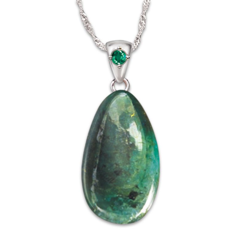 emerald pendant