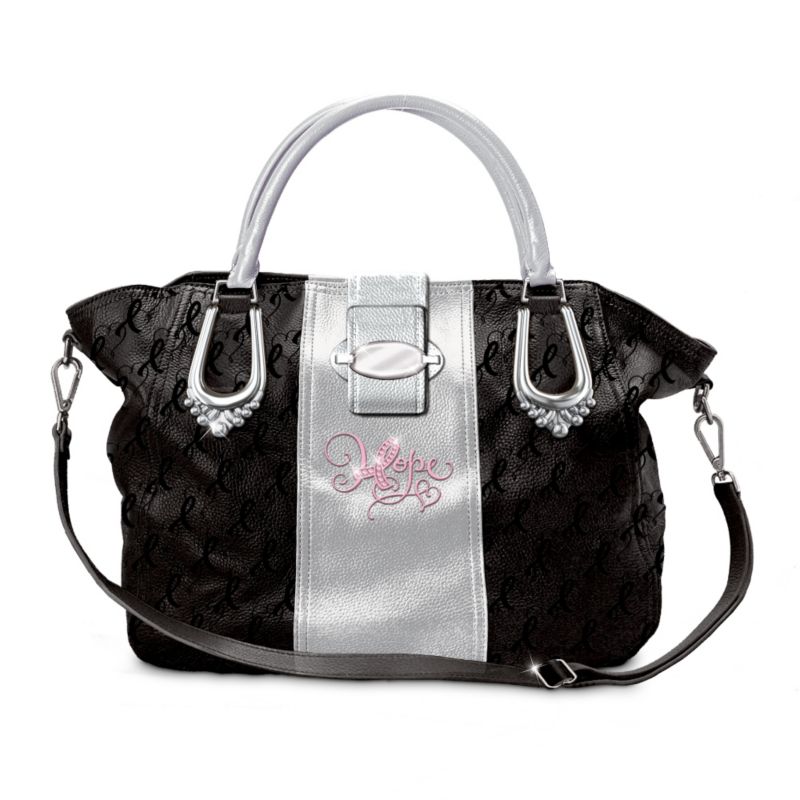 Breast Cancer Awareness "The Ribbons Of Hope" Handbag