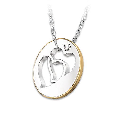 Forever Sisters Diamond Pendant Necklace