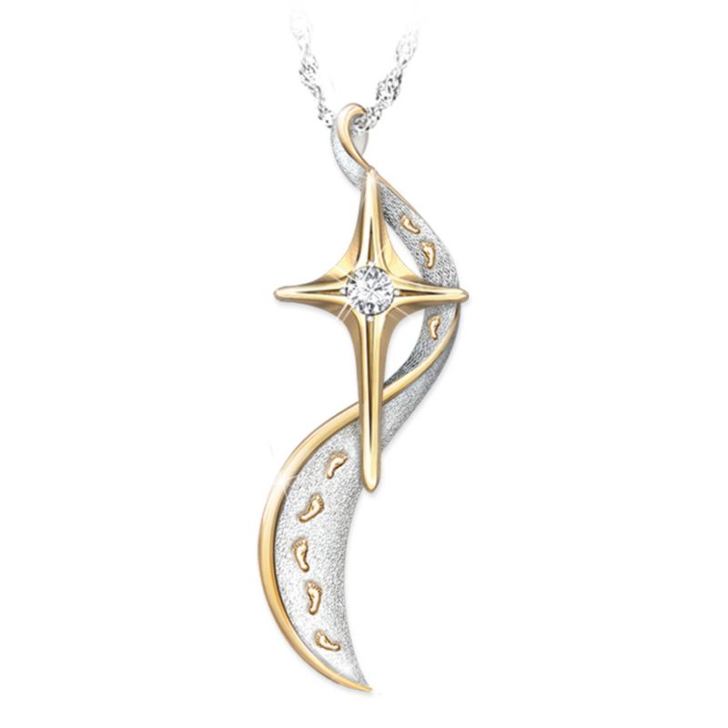 Fußspuren – Wellenanhänger