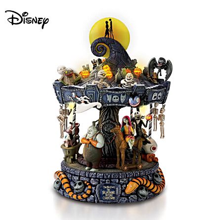 Disney Tim Burton's The Nightmare Before Christmas Musical Carousel