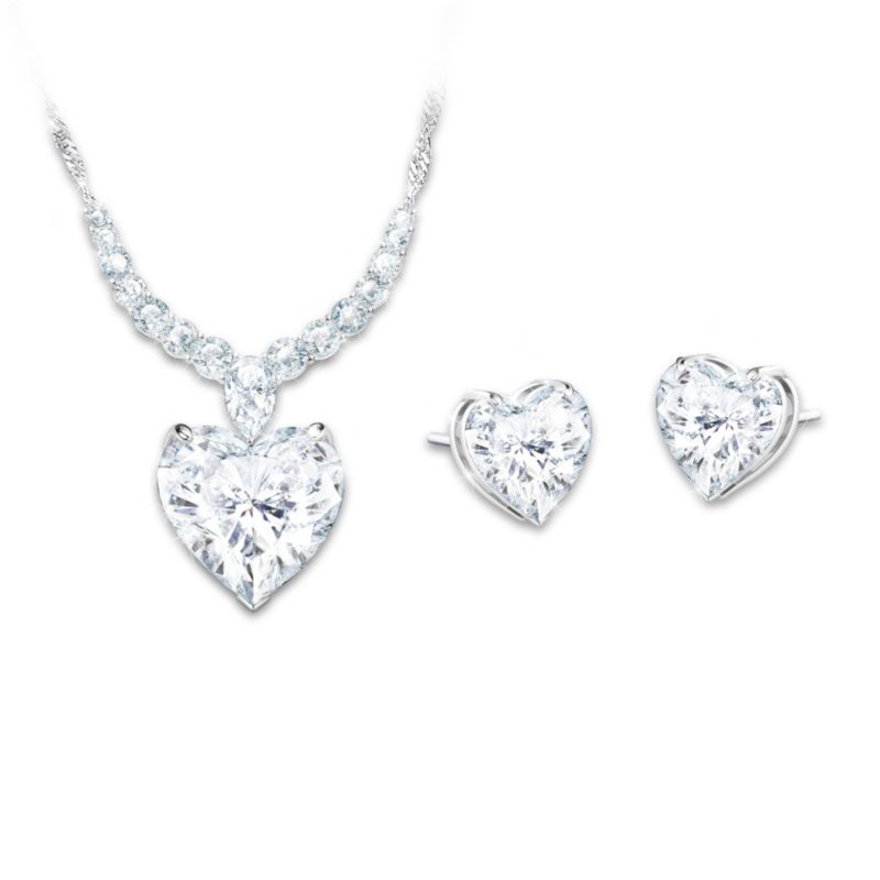 Liebe auf den ersten Blick – Diamant-Schmuckset