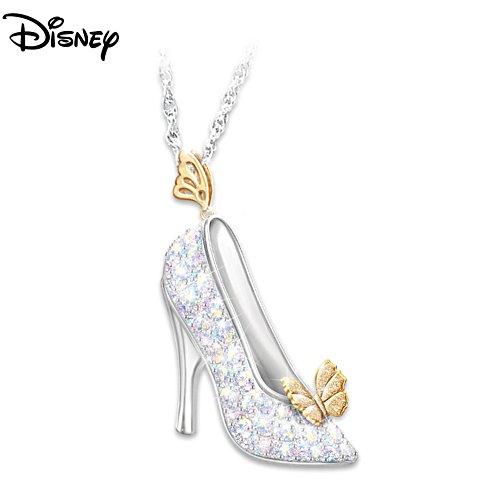 Disney Cinderella Crystal Slipper Pendant