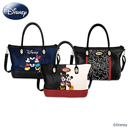 Disney Mickey Mouse and Minnie Mouse Magical Trio 3-In-1 Interchangeable Women&#39;s Handbag - The ...