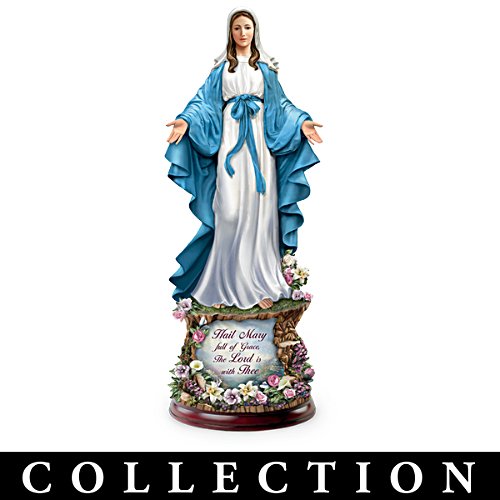 Thomas Kinkade Blessed Mary Sculptures Collection