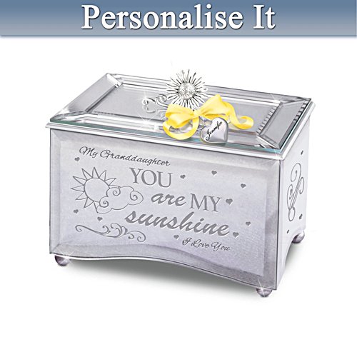 Granddaughter, You Are My Sunshine Music Box