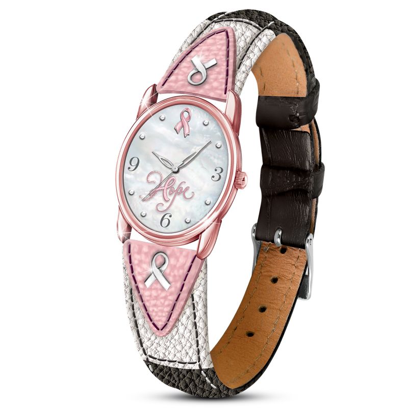 "Everlasting Hope" Breast Cancer Awareness Women's Watch