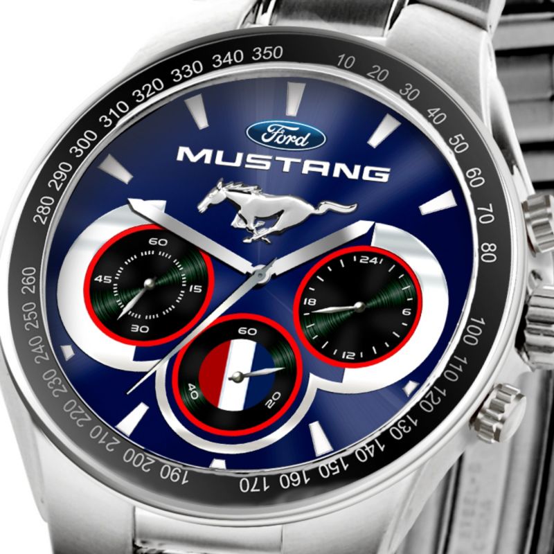 bradford exchange mustang watch