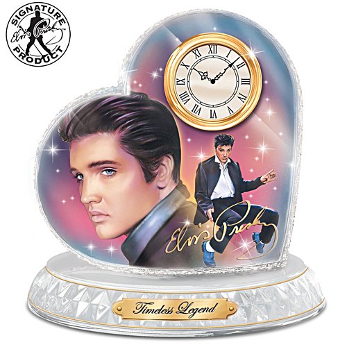 Nate Giorgio "Timeless Legend" Elvis Presley Clock