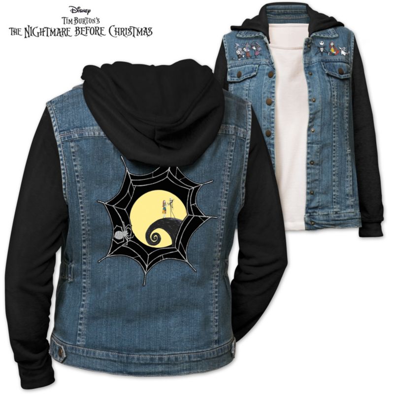 jack skellington women's hoodie