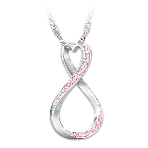 "Forever Hope" Breast Cancer Awareness Pendant Necklace