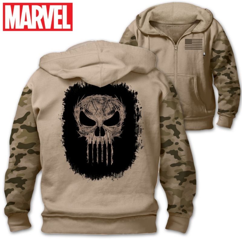 marvel the punisher hoodie