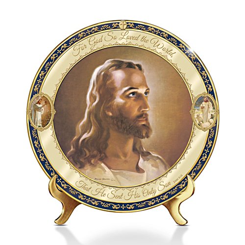 "For God So Loved The World" Porcelain Collector Plate