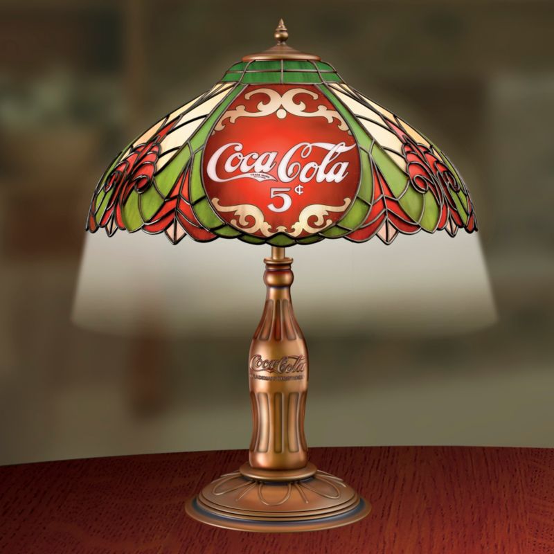 coca cola table lamp