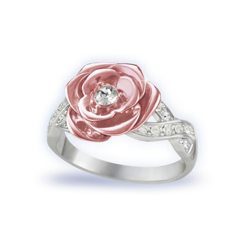 'England's Rose' Royal Princess Diana Ladies' Ring