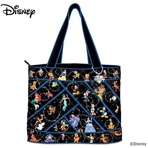Disney "Relive The Magic" Women's Tote Bag With Disney Charm