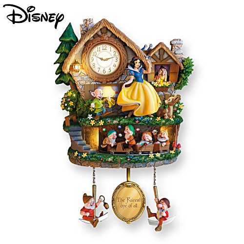 Disney Snow White 'Hidden Treasure' Cuckoo Clock