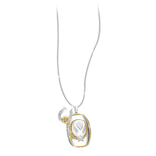 "Country Gal" Women's Crystal Pendant Necklace