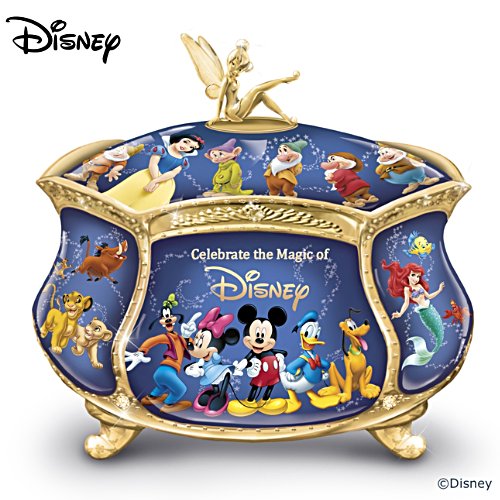 Ultimate Disney Heirloom Porcelain Music Box