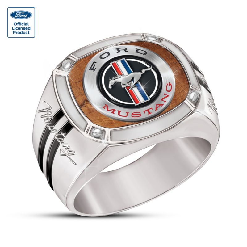 'Mustang: An American Classic' Men's Ring