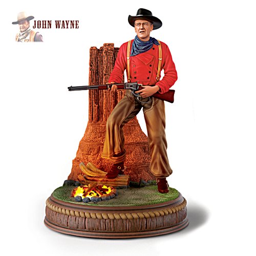 John Wayne Honour Illuminated Figurine