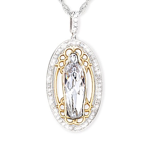 The “Vision of Mary” Crystal Pendant