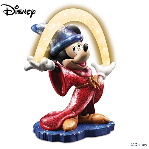 Mosaic Sorcerer’s Apprentice Mickey Mouse With Lighted Arc