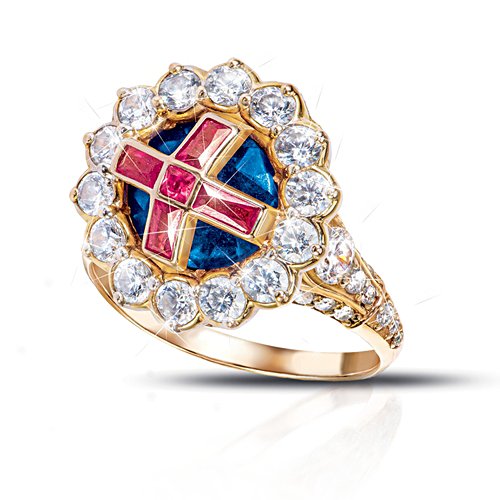 Queen Elizabeth II-Inspired Royal Coronation Ring