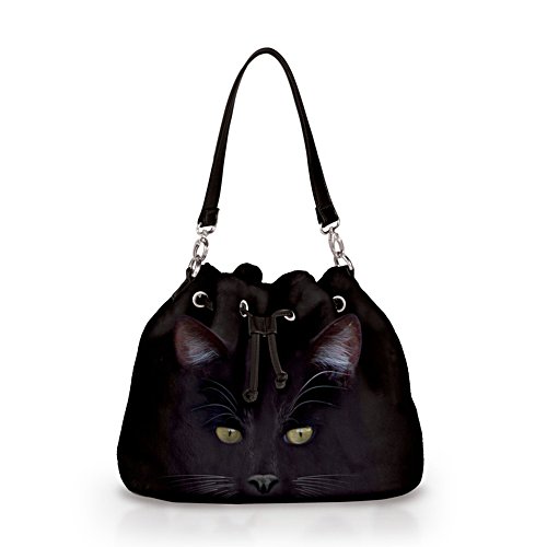 'Mysticool Cat' Fleece Handbag