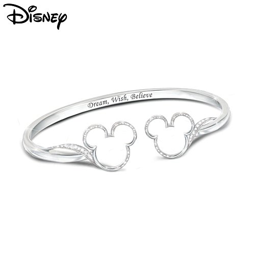 Disney Mickey Mouse 'Believe' Ladies' Bracelet