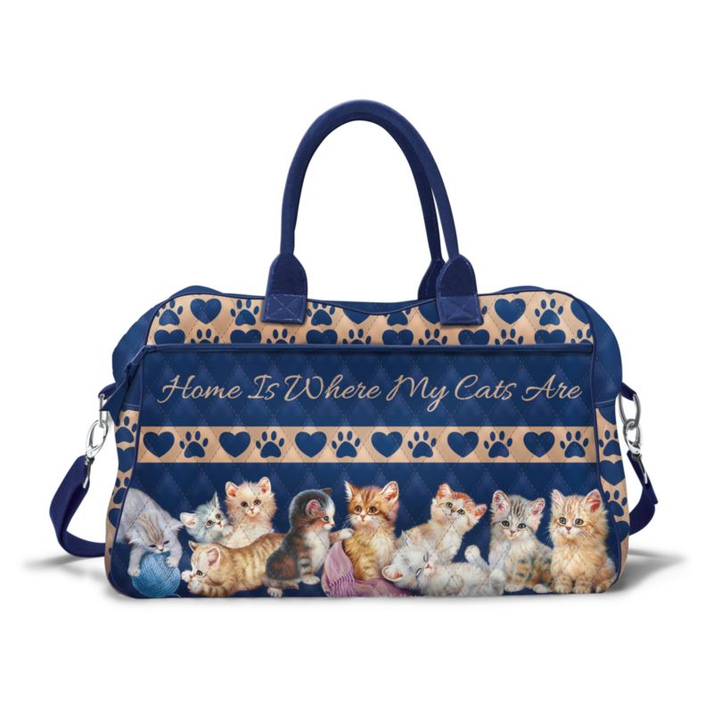 Jurgen Scholz "Heart And Home" Quilted Weekender Bag