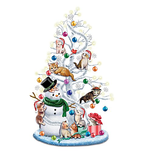 Jürgen Scholz 'Jingle Cats' Tabletop Christmas Tree