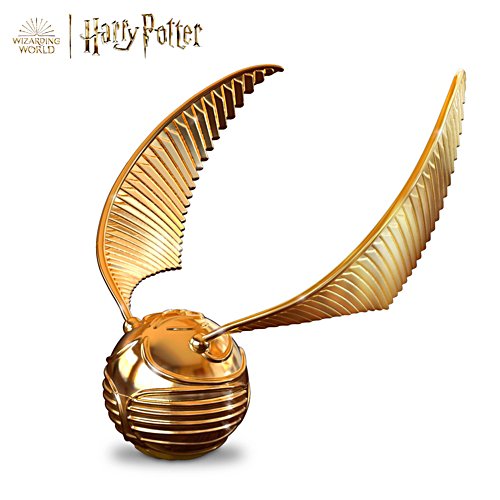 Collier Harry Potter Quidditch Vif d'Or jaune or féérique bronze poudlard :  Collier par mis…