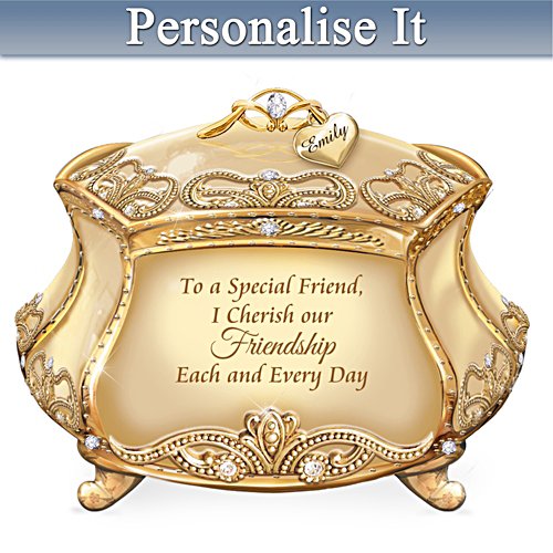'My Special Friend' Personalised Heirloom Porcelain® Music Box