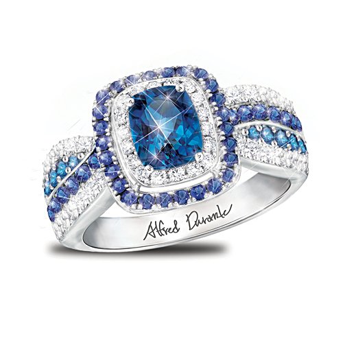 Divine in Blue Genuine Topaz Ring